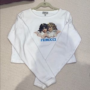 Fiorucci cropped crew neck